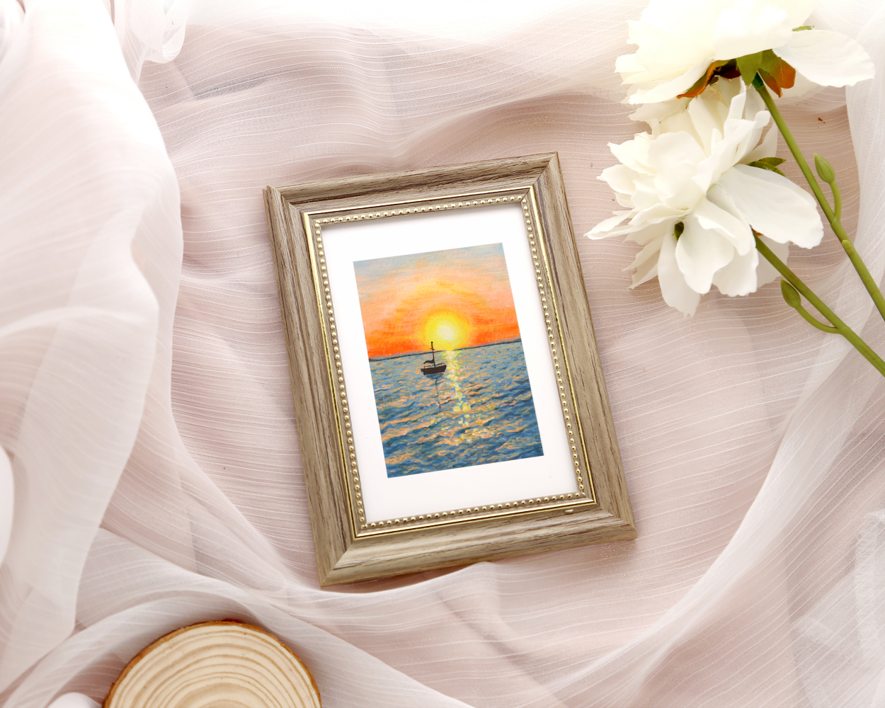 "Golden Drift" Original Painting