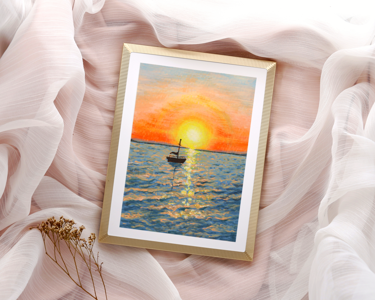 "Golden Drift" Original Painting