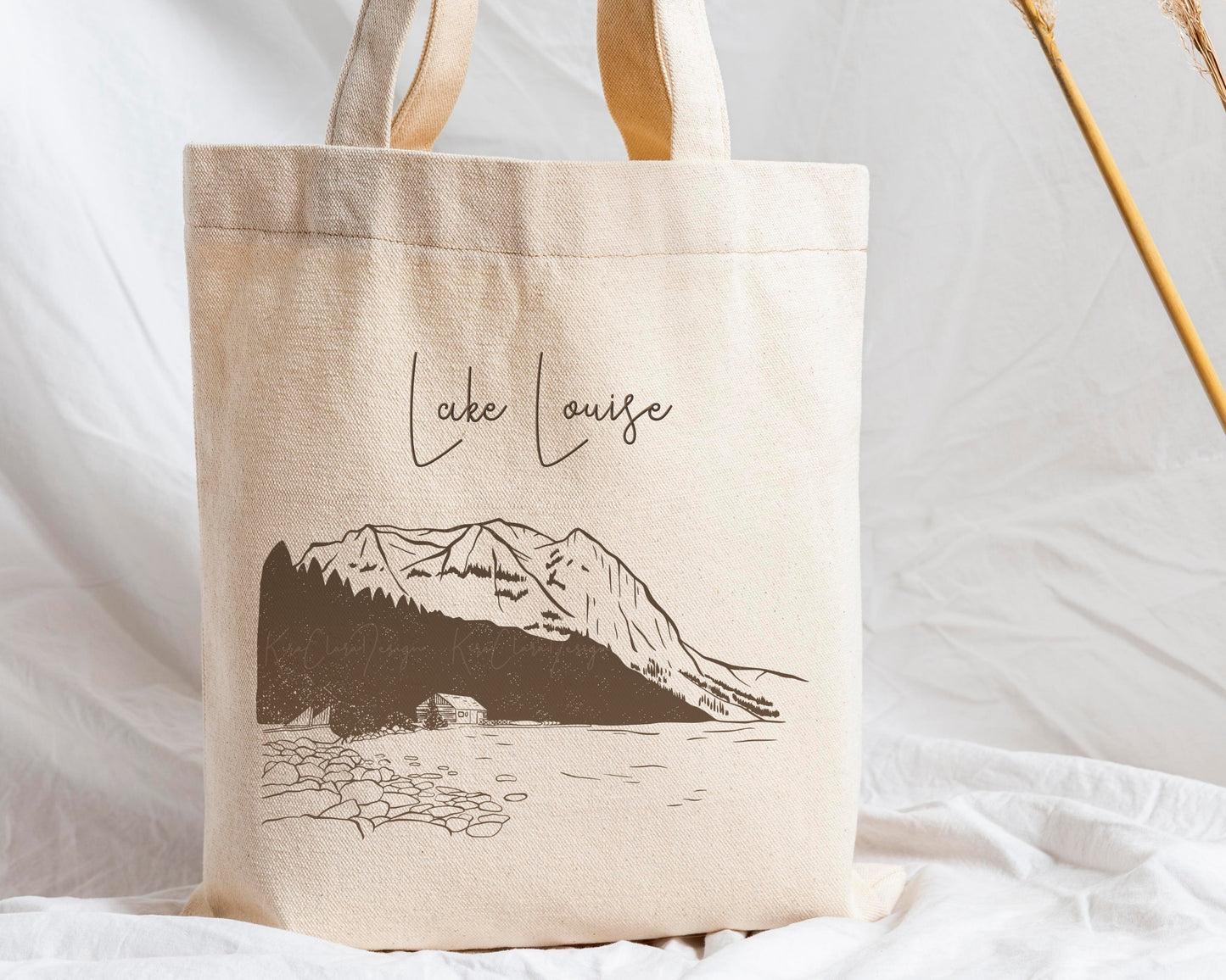 Lake Louise Alberta Canada Landmark Clipart