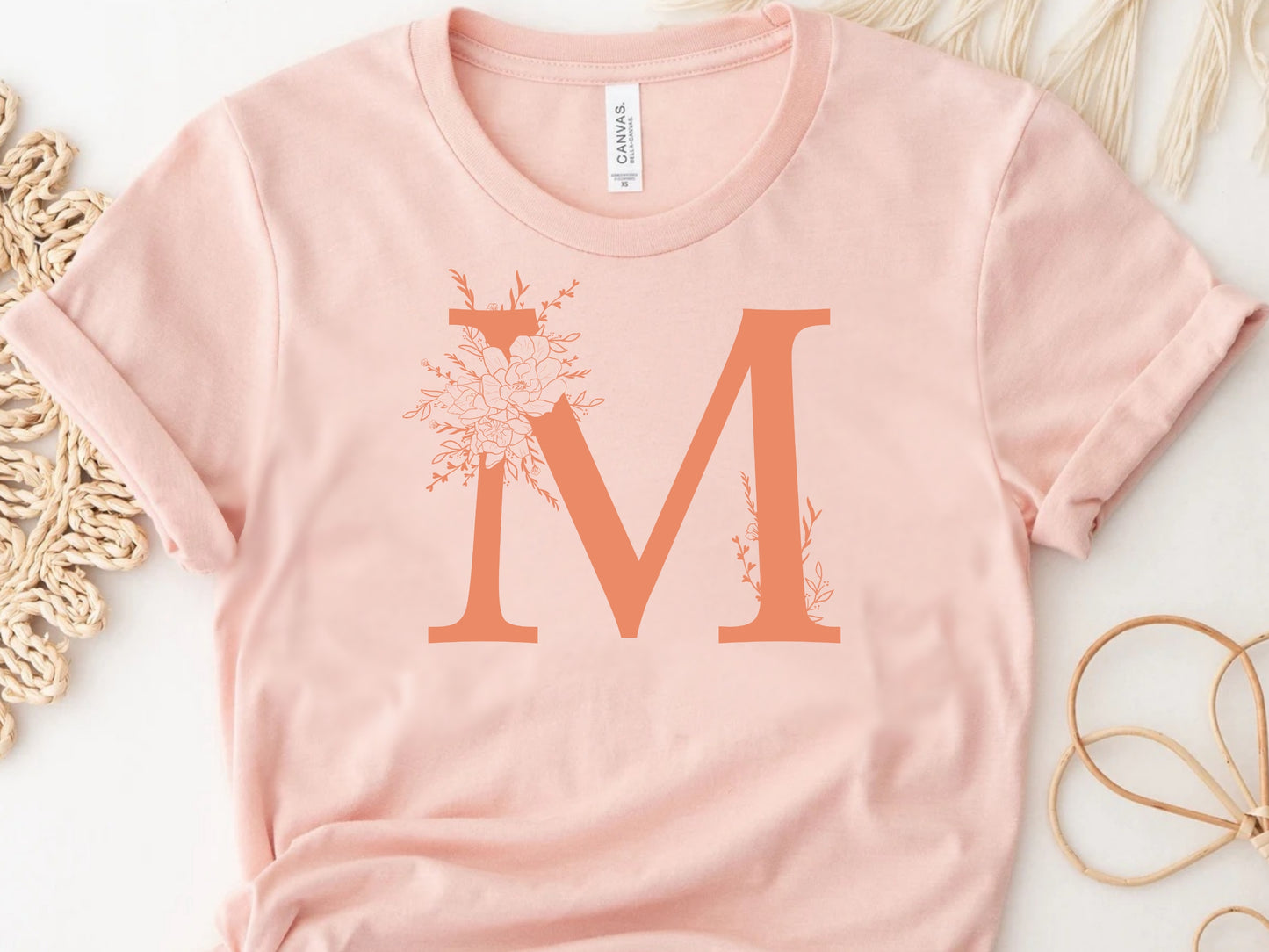 Wild Flower Monogram SVG