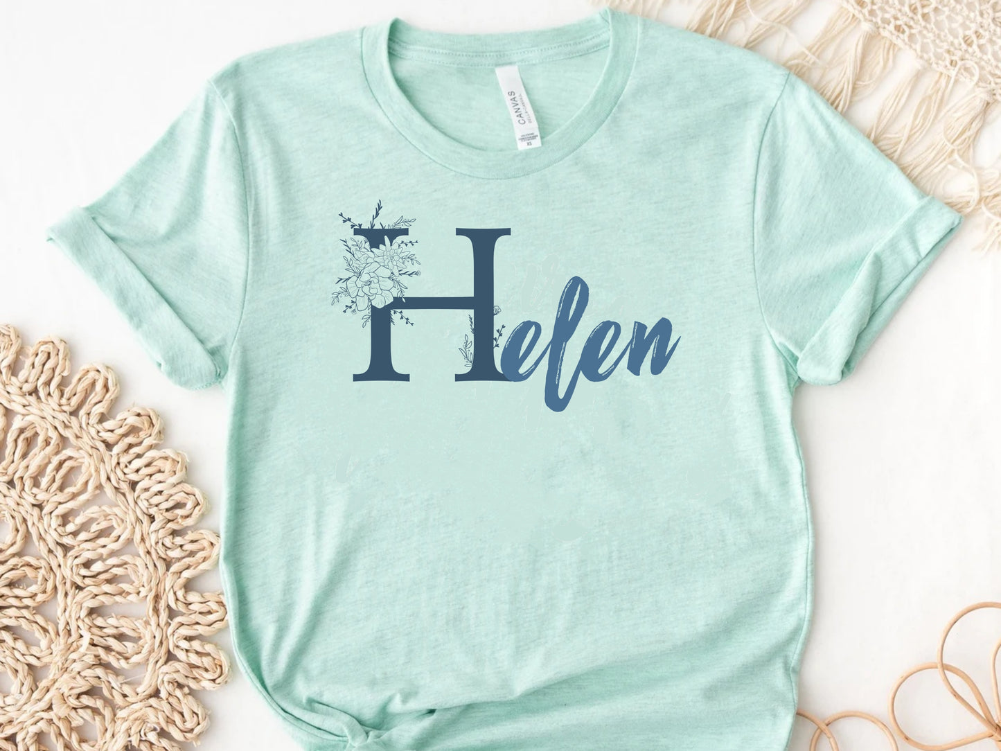 Wild Flower Monogram SVG