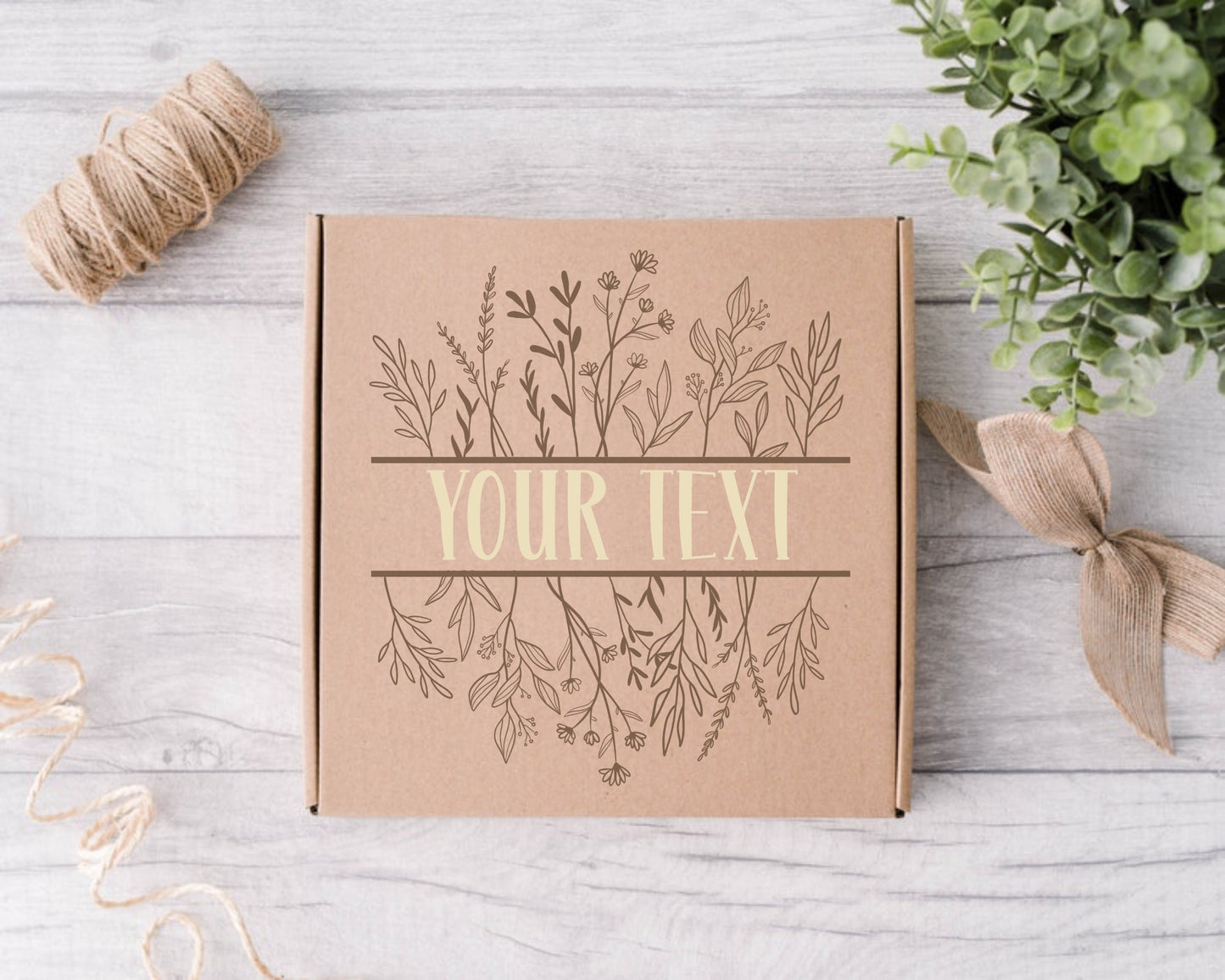 Wildflower Split Frame Clipart