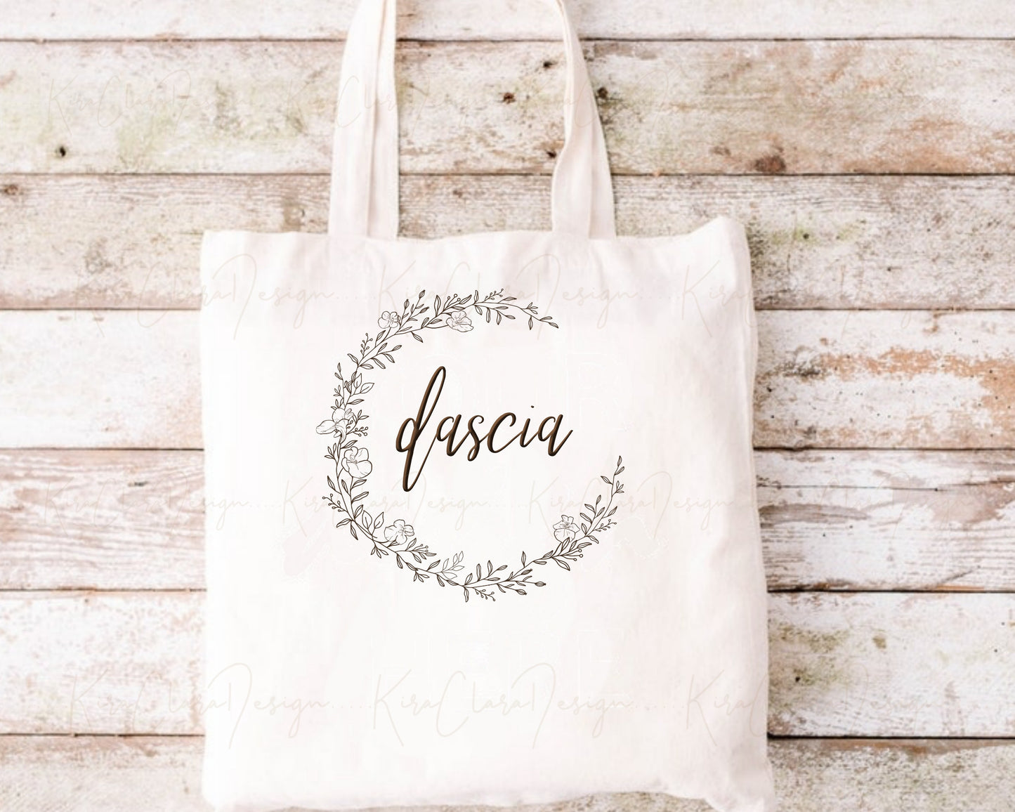 Dascia Flower Wreath Clipart
