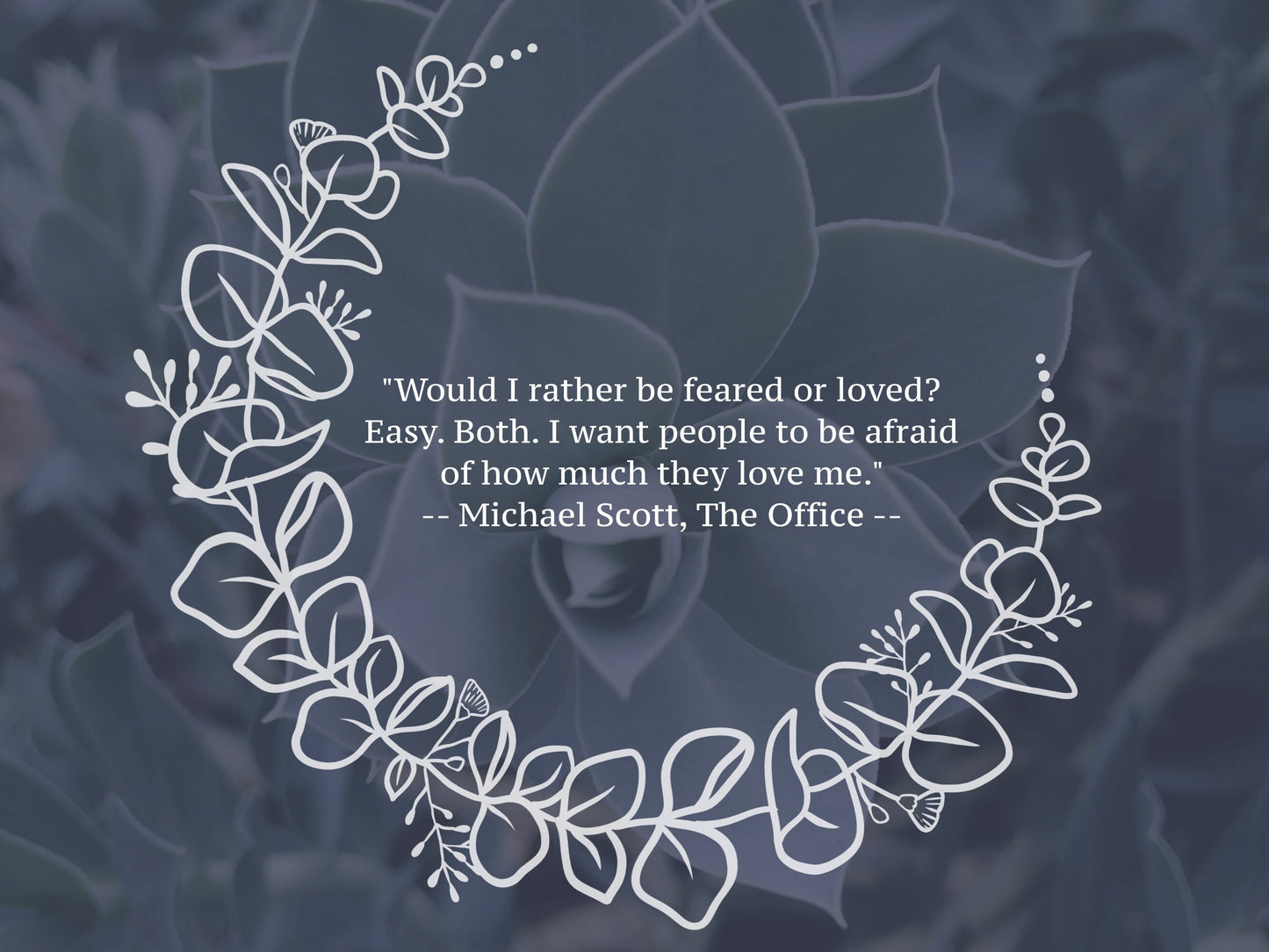 Eucalyptus Leaf Wreath Clipart
