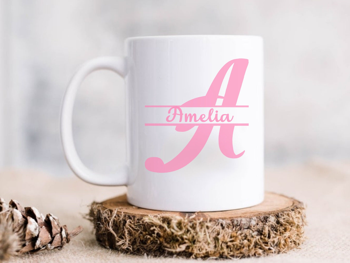 Split Monogram Alphabet SVG PNG