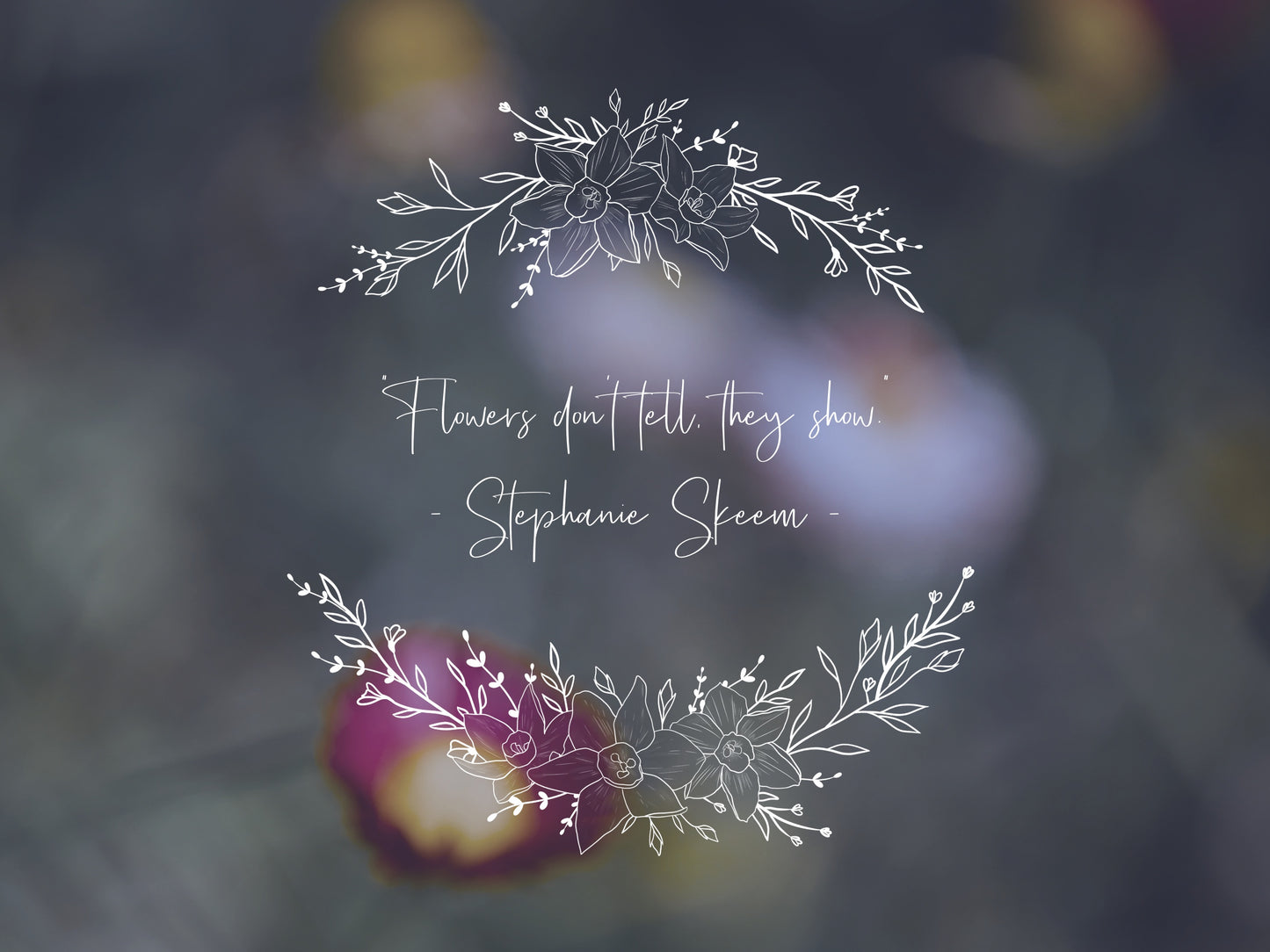 Snowdrop Flower Wreath Clipart