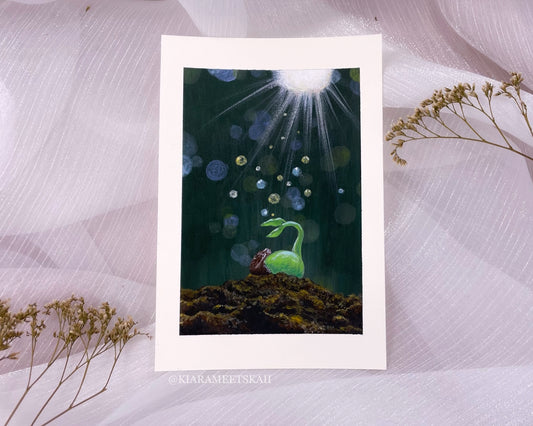"The Seed of Light" Acrylic Painting (Original Artwork)