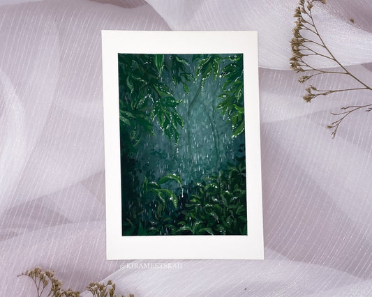 "Flow Again" Gouache Painting (Original Artwork)