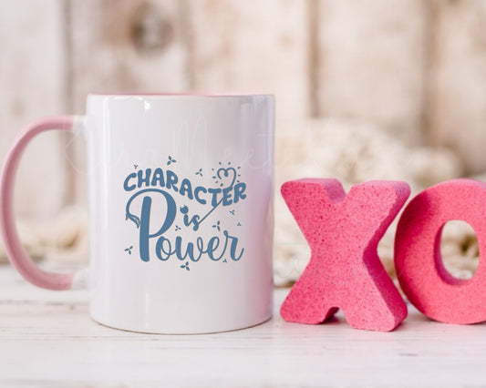 Character Is Power Quote Clipart