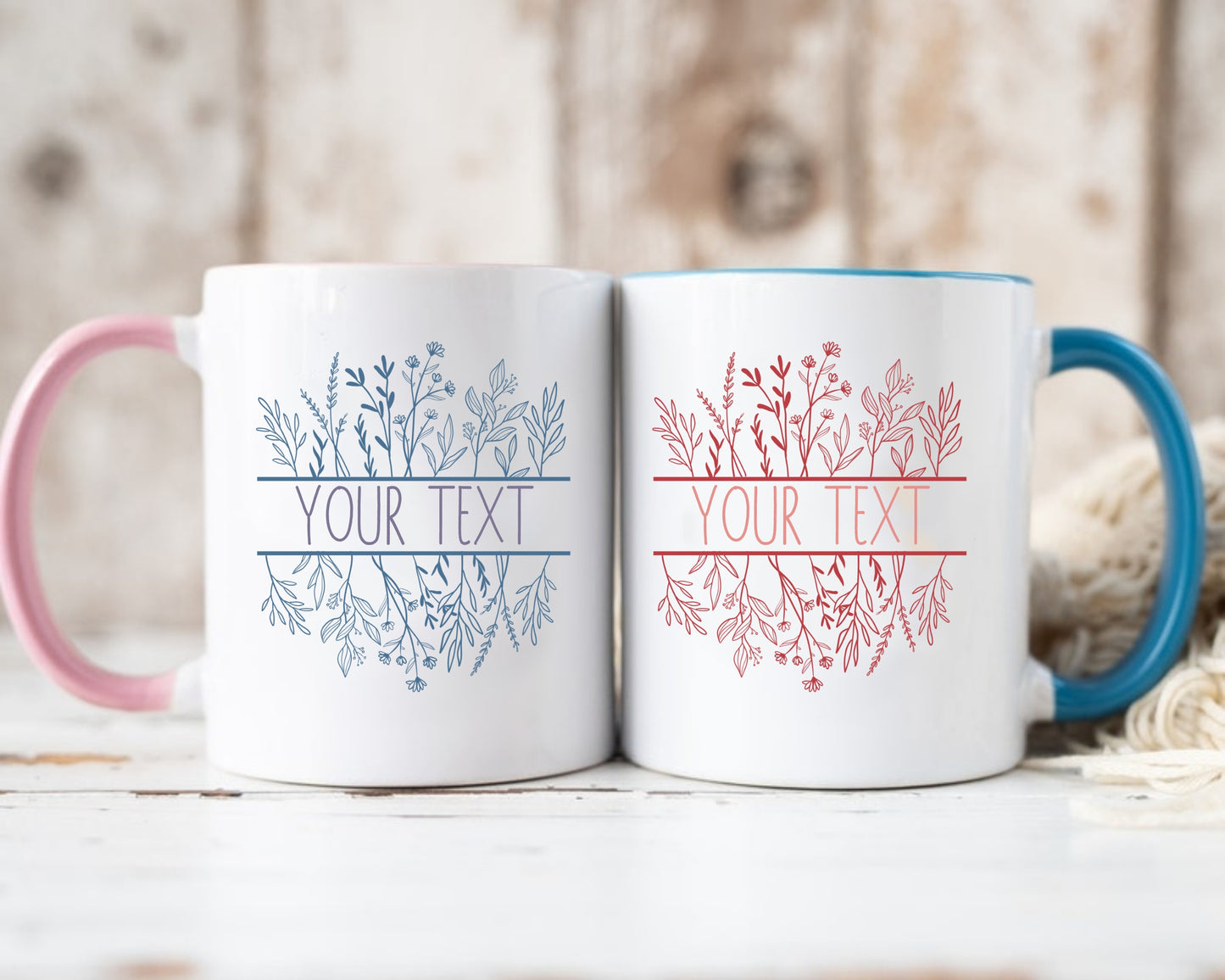 Wildflower Split Frame Clipart