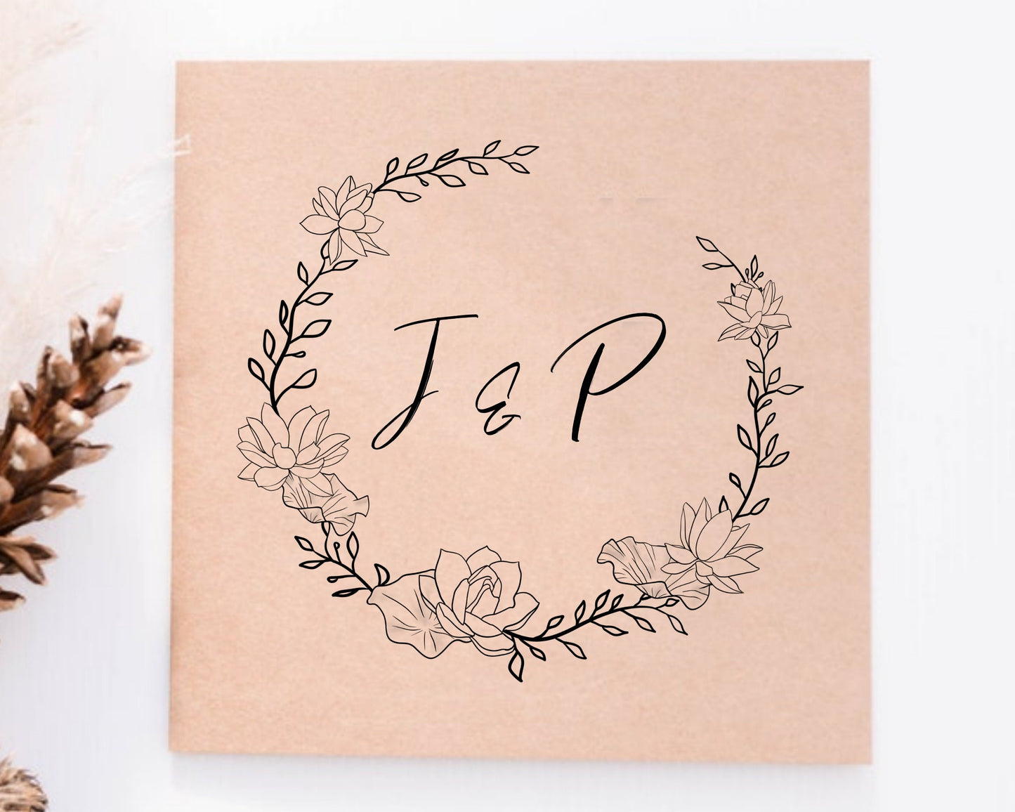 Lotus Flower Wreath Clipart