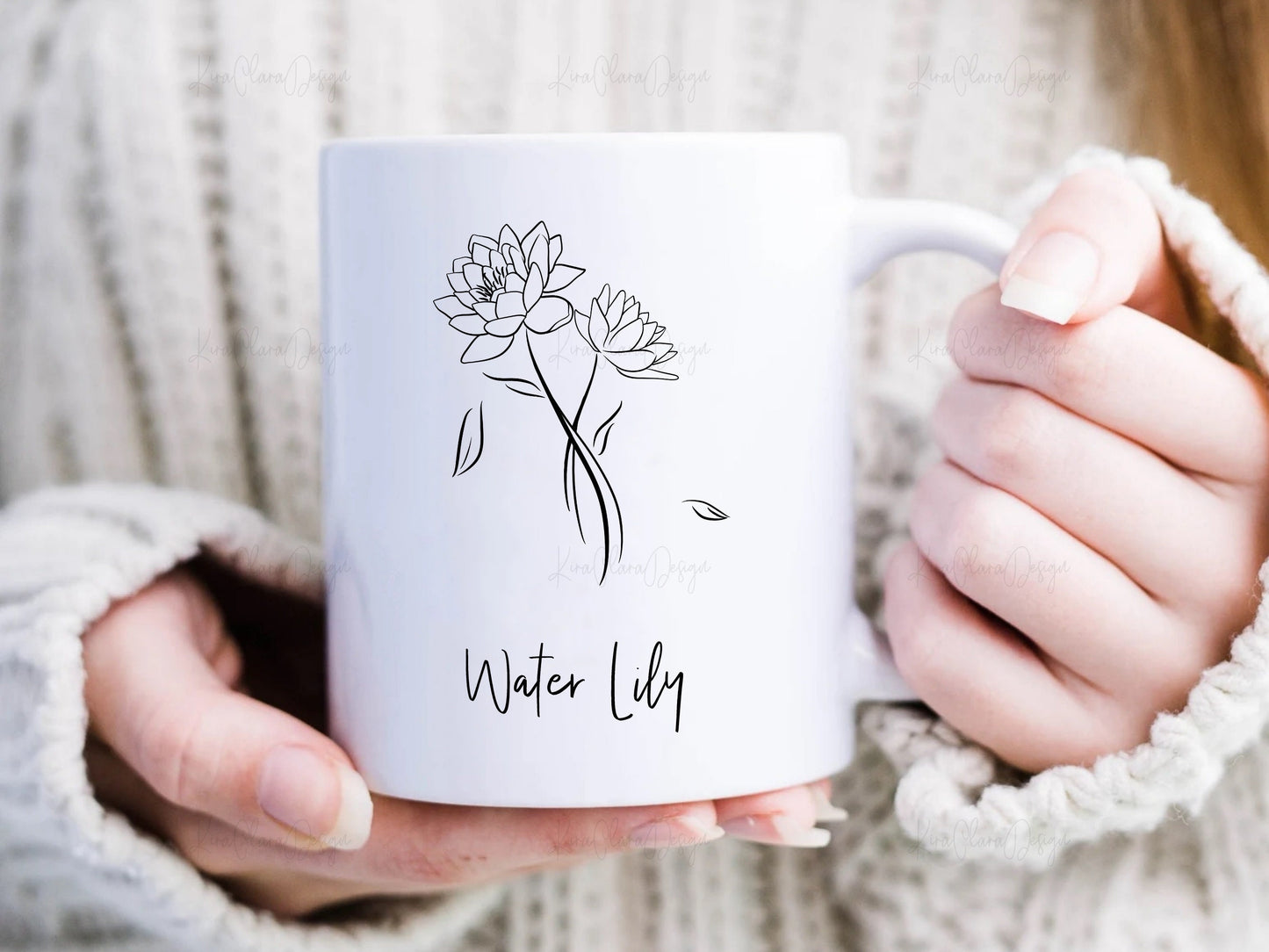 Birth Flower Water Lily Clipart