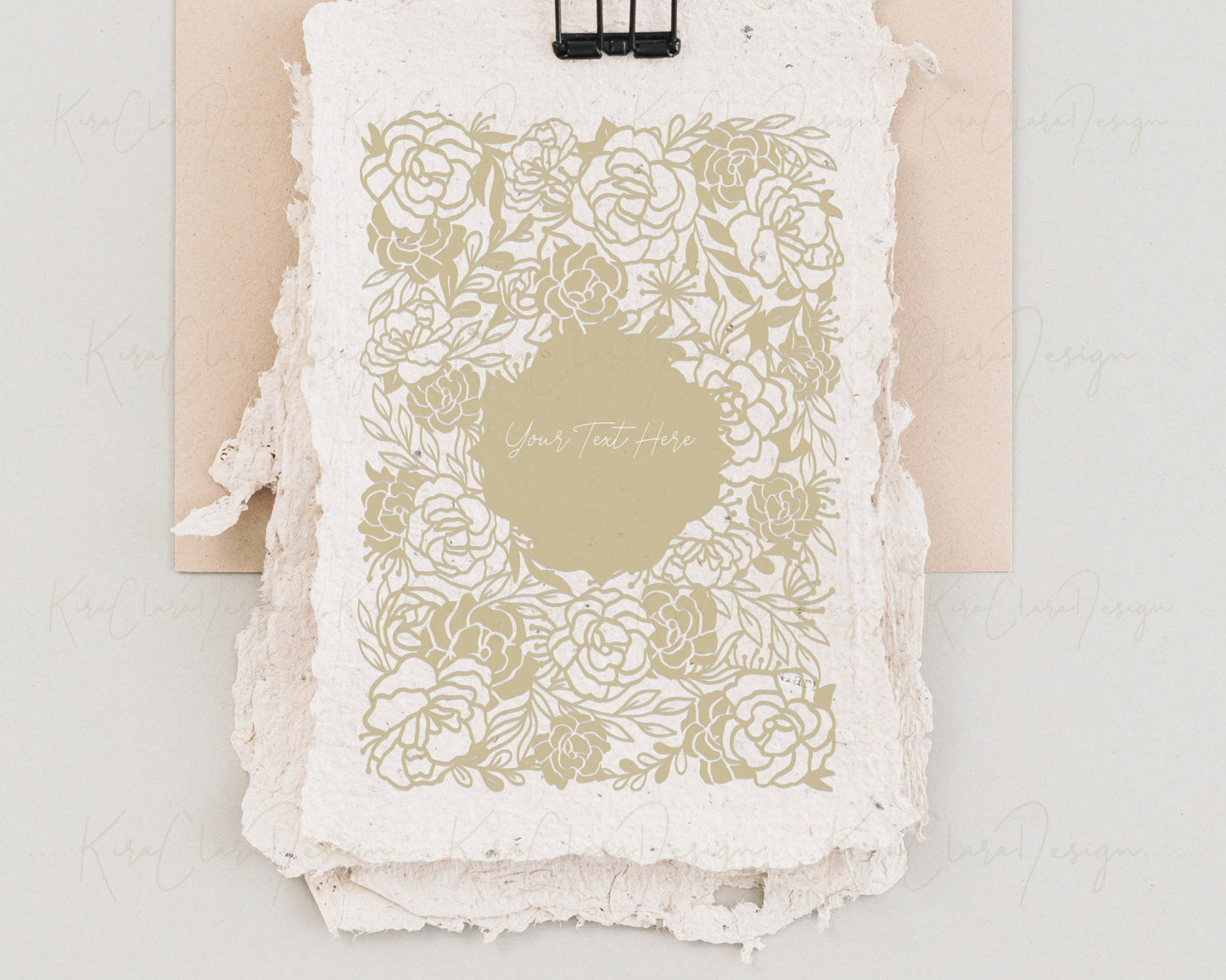 Primula Belarina 5x7 Floral Pattern Clipart
