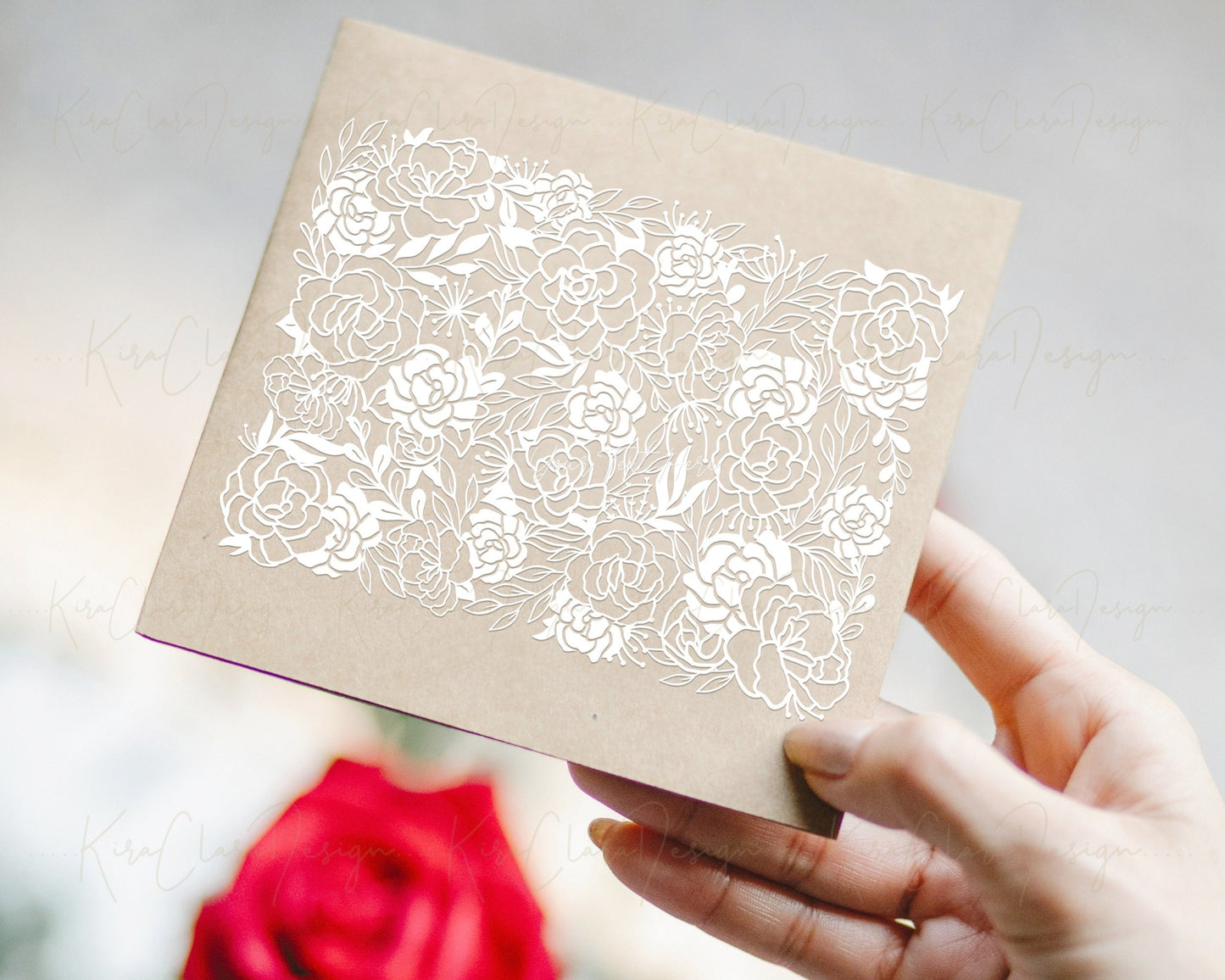 Primula Belarina 5x7 Floral Pattern Clipart