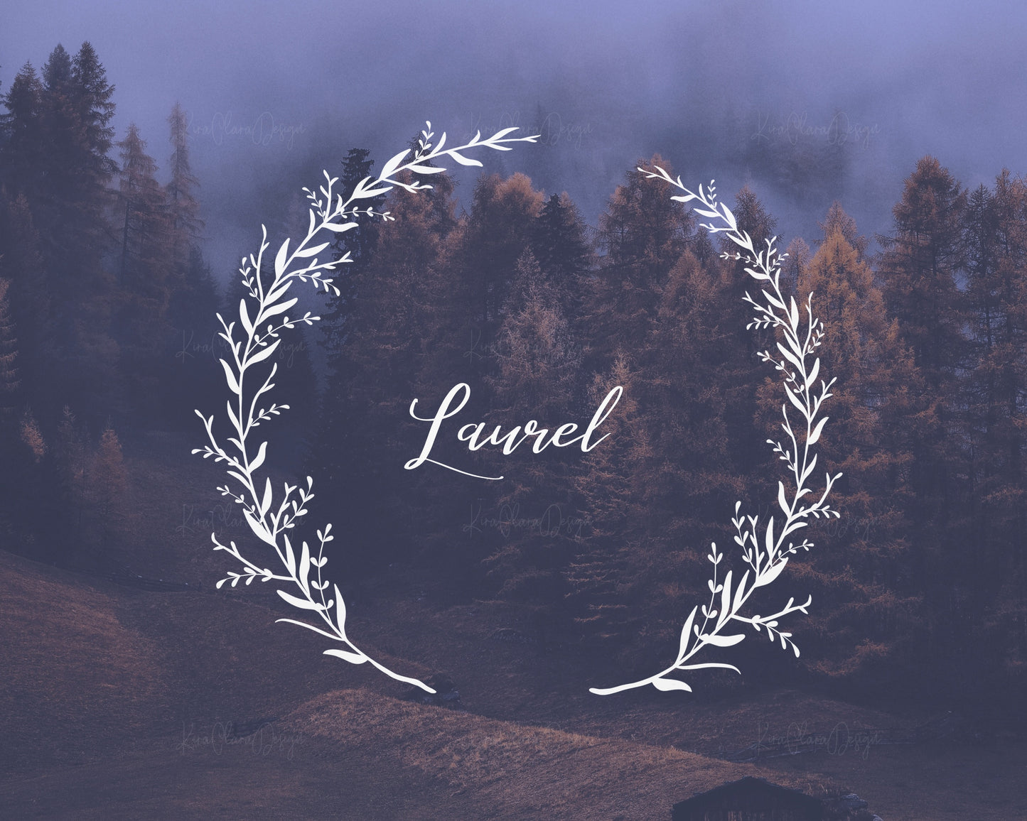 Laurel Leaf Wreath Clipart